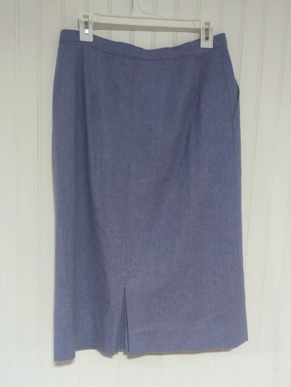 Pendleton Lavender-Blue Pencil Skirt